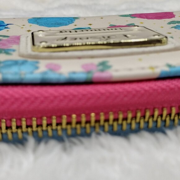 Loungefly Disney Sleeping Beauty Floral Fairy Godmothers Wallet + BONUS Purse ** - Picture 6 of 11